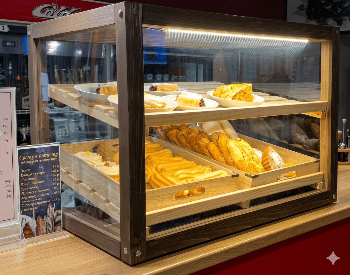 Витрина 500×800×400